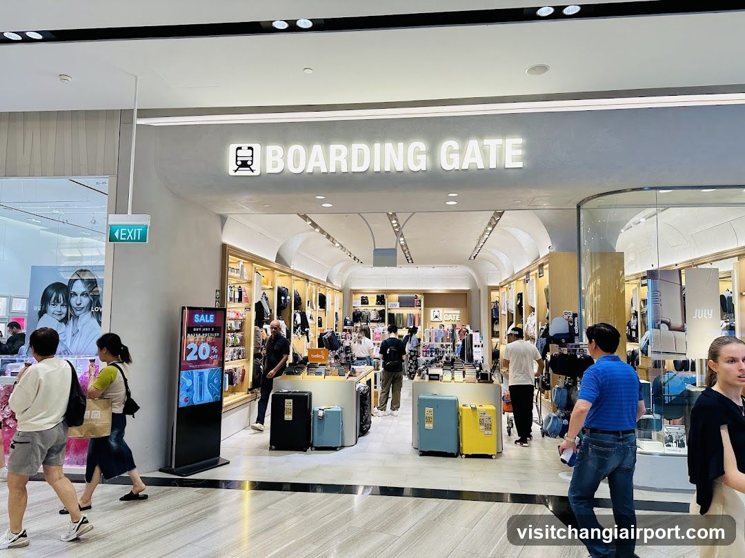 Boarding Gate Store Interior