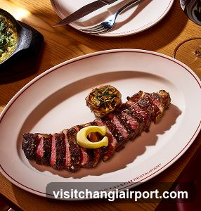 Steak with sides on a plate