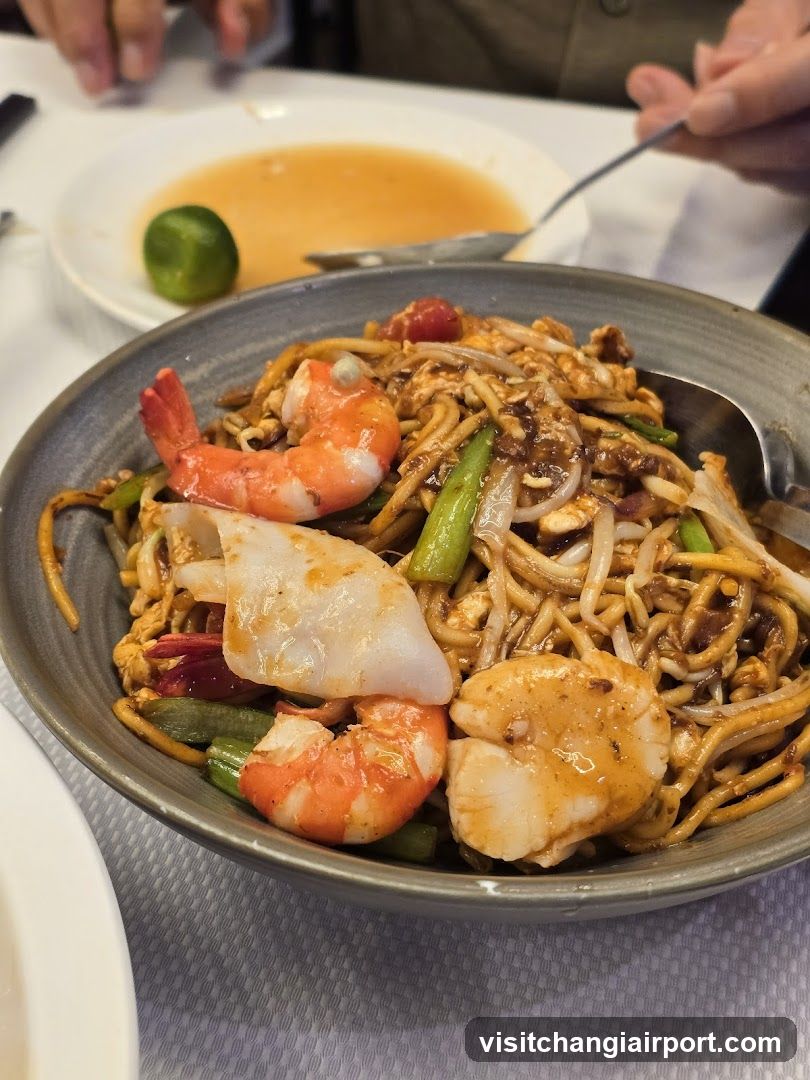 Seafood Stir Fry Noodles
