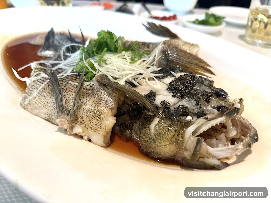 Steamed Fish with Ginger and Scallions