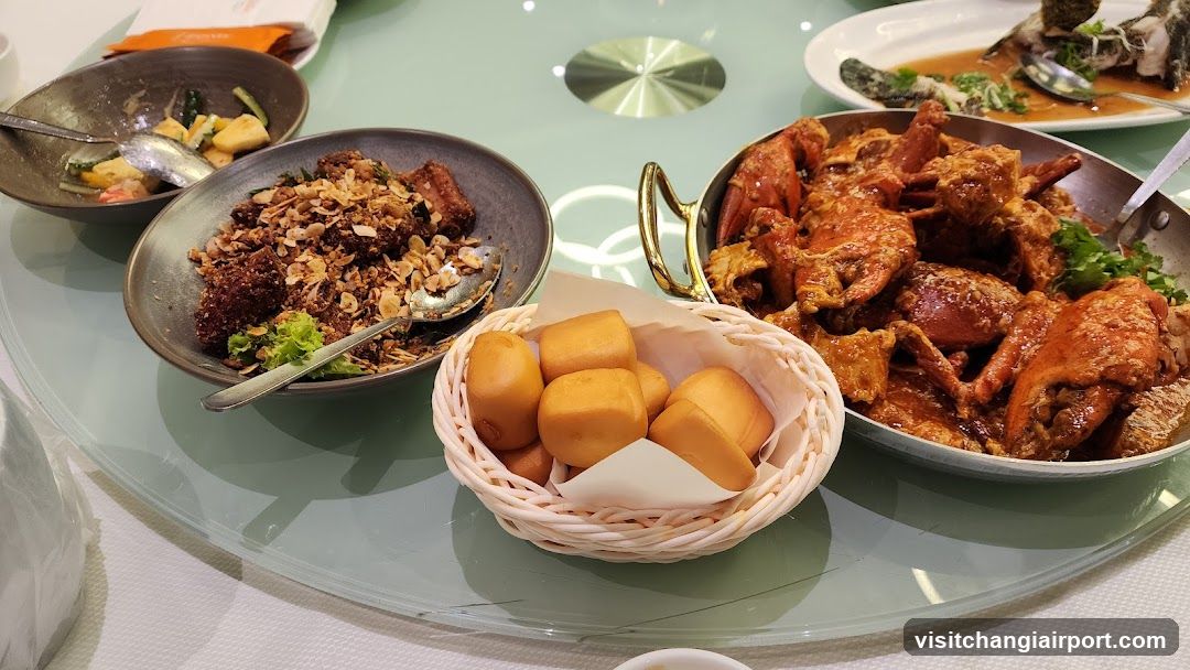 Dining Table with Chinese Cuisine