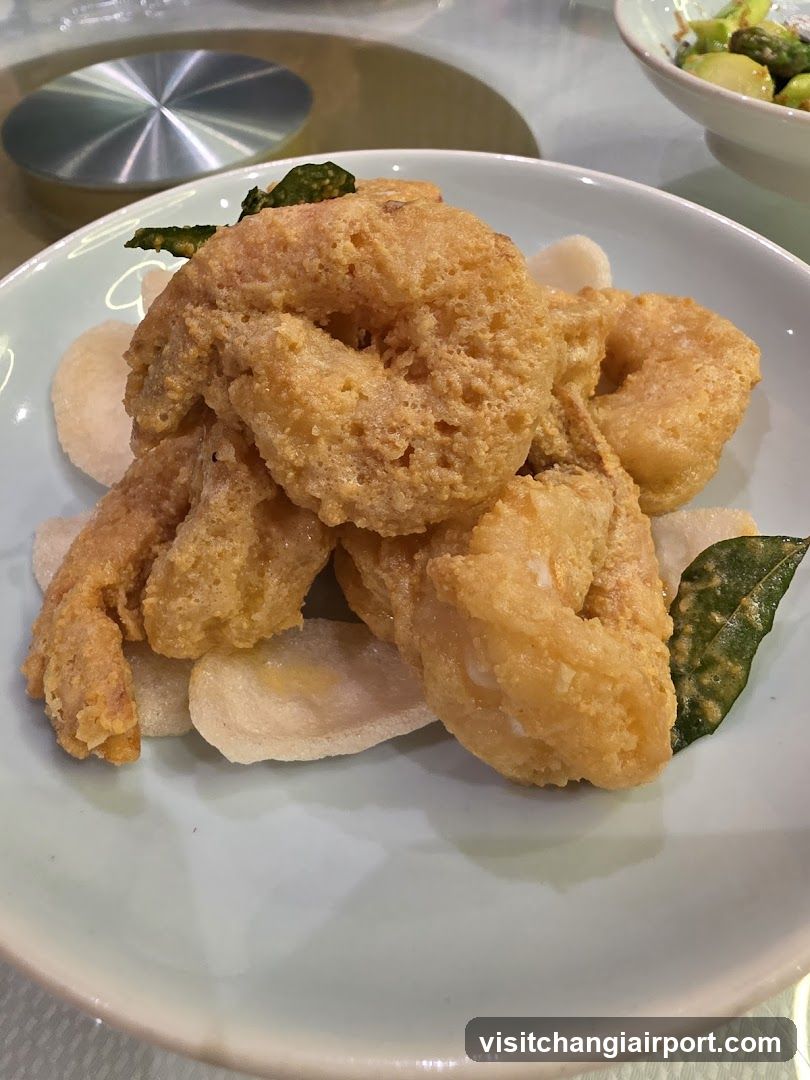 Fried Shrimp Dish