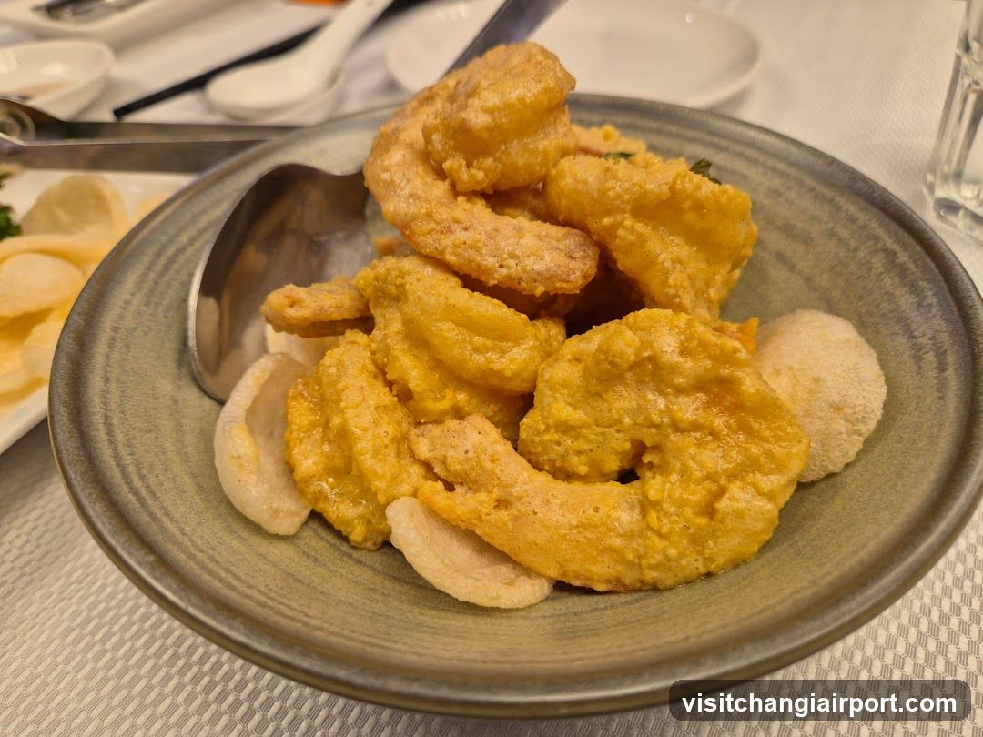 Fried Shrimp with Curry Sauce
