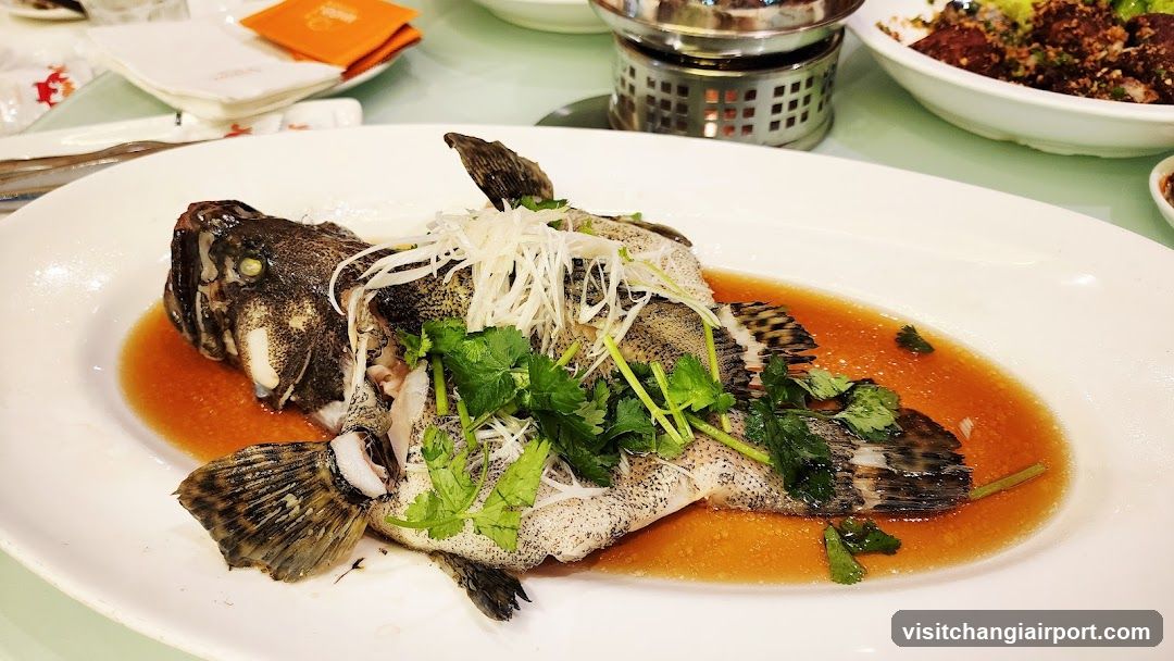 Steamed Fish with Ginger and Scallions