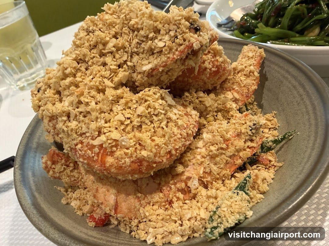 Breaded Shrimp Dish