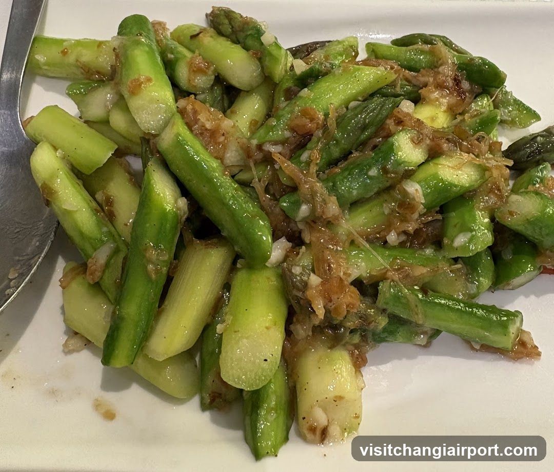 Sautéed Asparagus with Garlic and Shallots