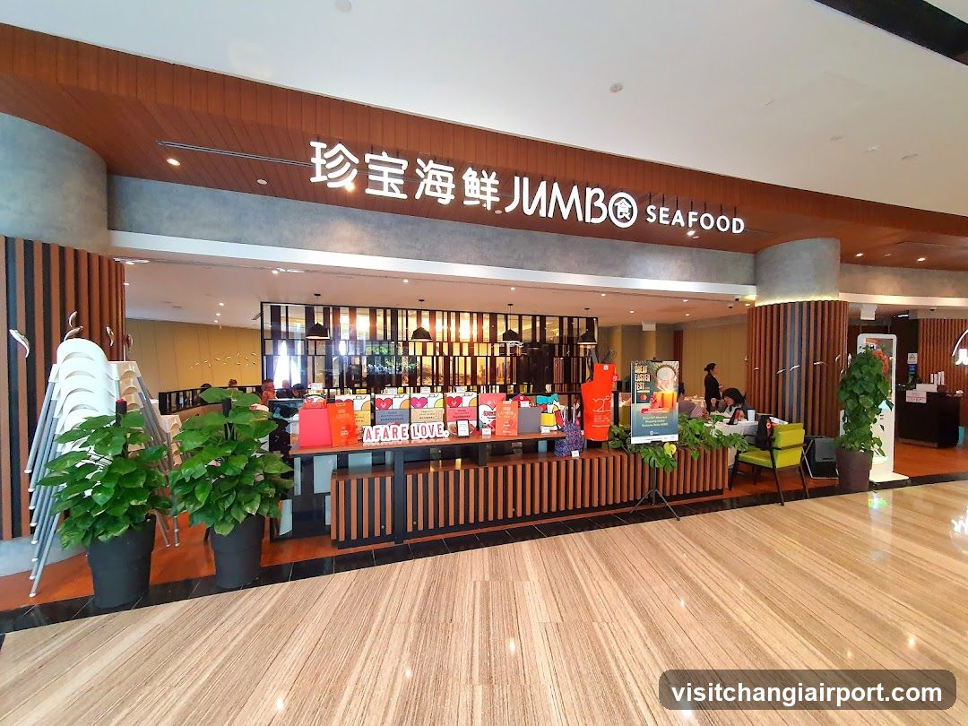 Jumbo Seafood Storefront Interior View