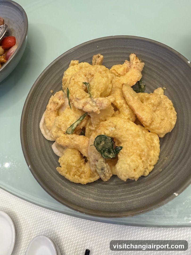 Fried Shrimp Dish