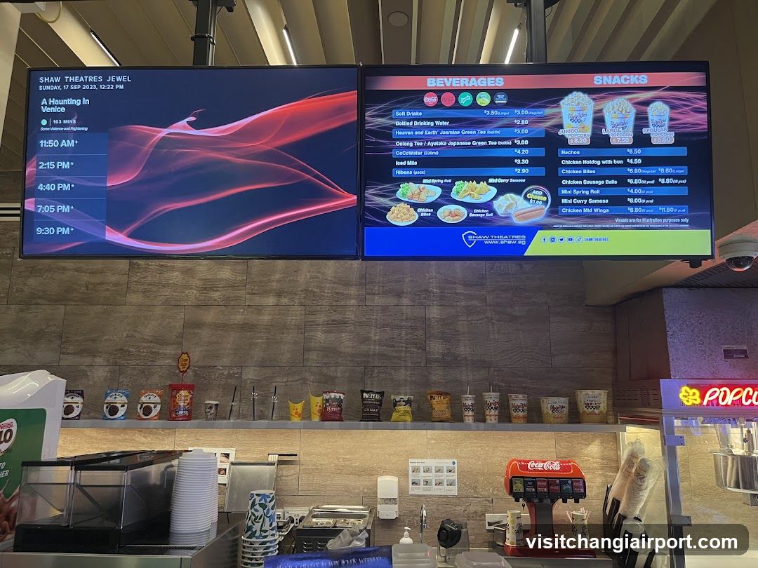 Shaw Theatres Jewel Food Court