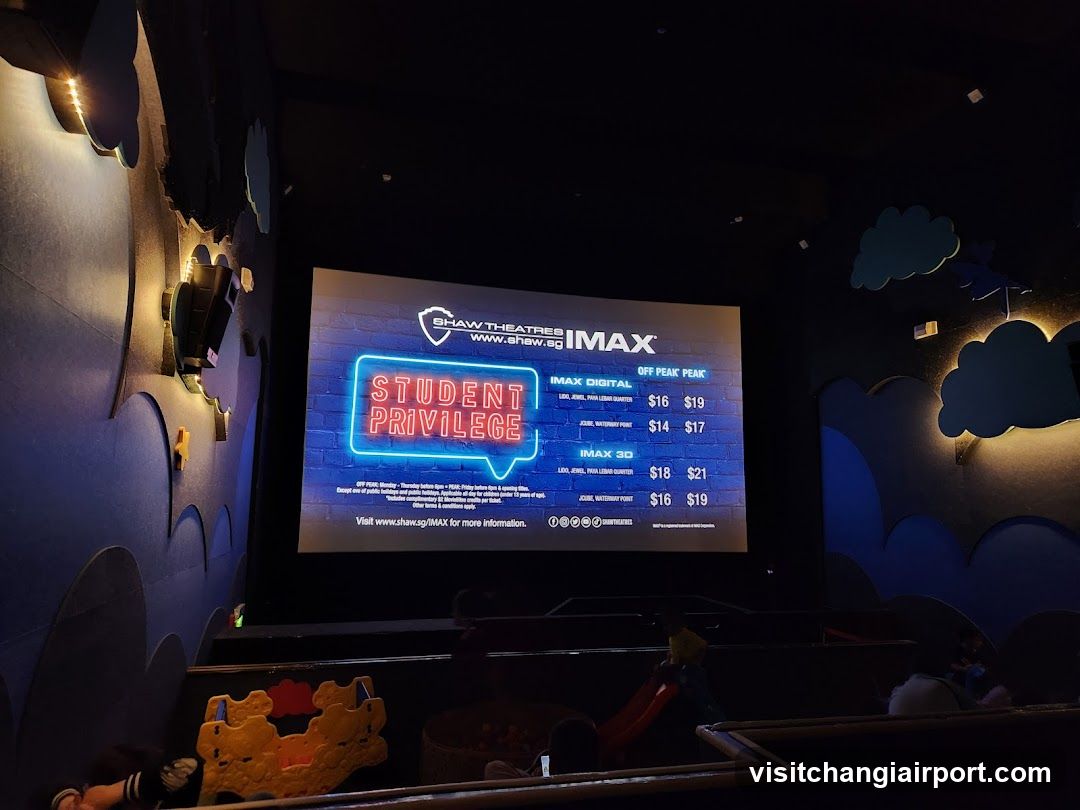 Shaw Theatres IMAX Student Privilege Display