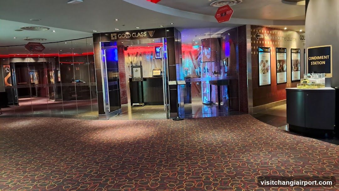 Gold Class Lounge Entrance