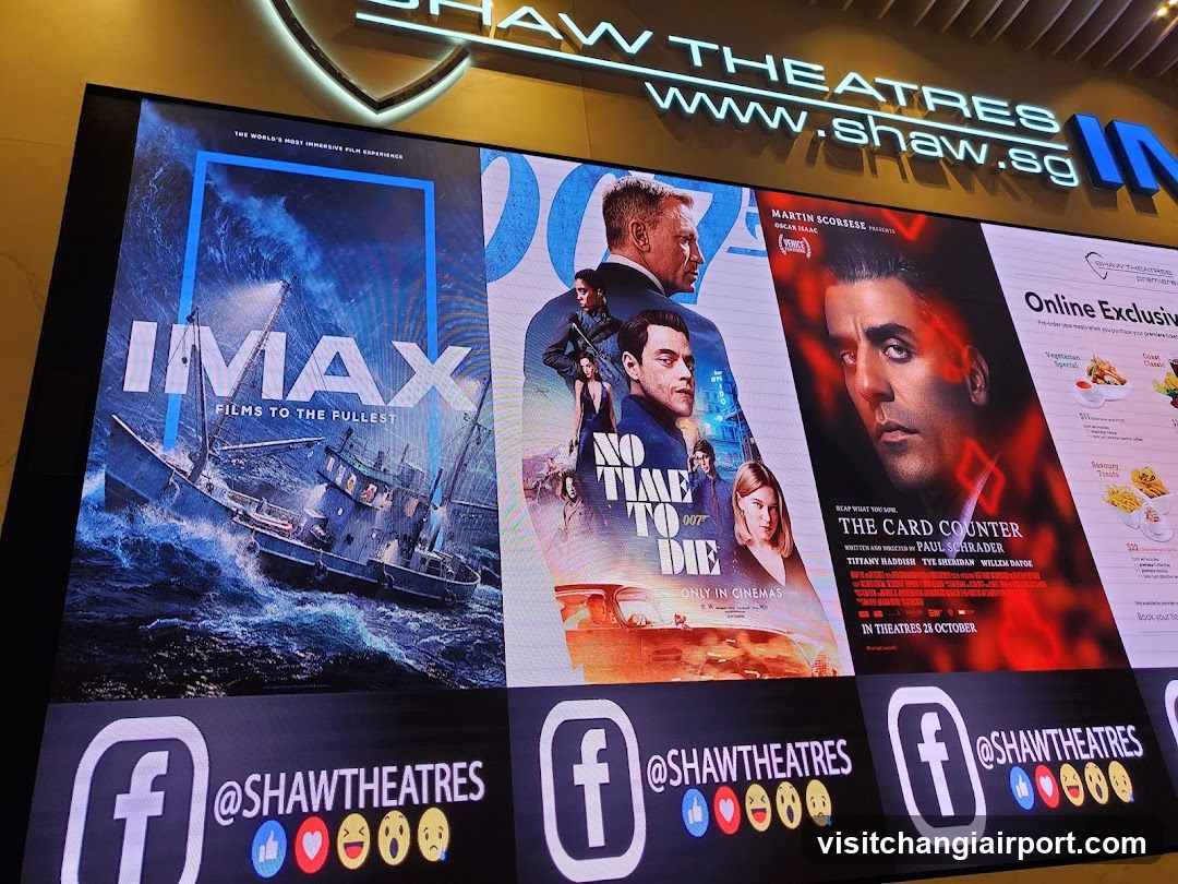 Shaw Theatres Movie Poster Display