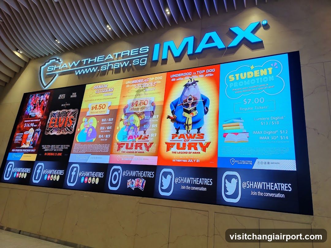Shaw Theatres IMAX Digital Billboard