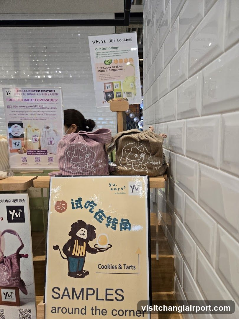 Yu! Cookies & Tarts Store Interior Display