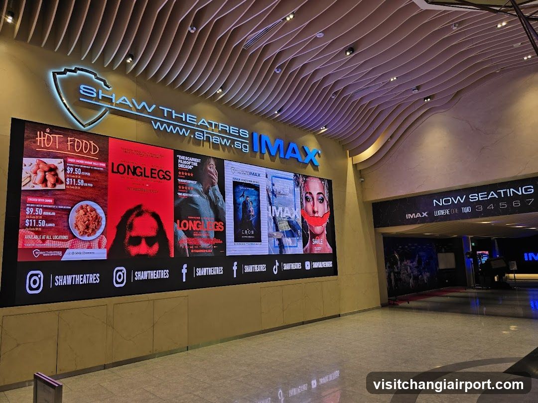 Shaw Theatres IMAX Lobby Display