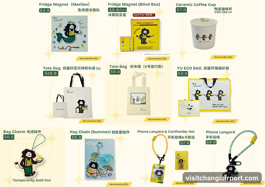 Merchandise Collection Display