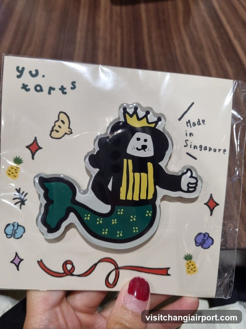 Mermaid King Sticker Card
