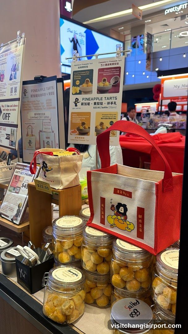 Pineapple Tarts Display