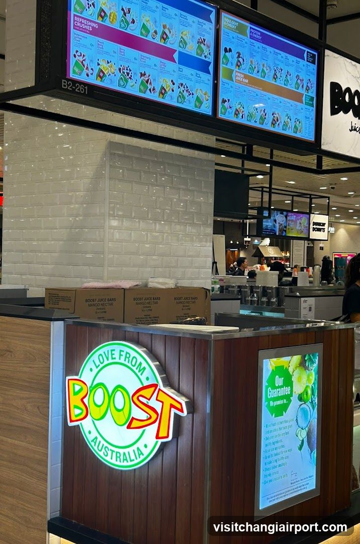 Boost Juice Bar Counter