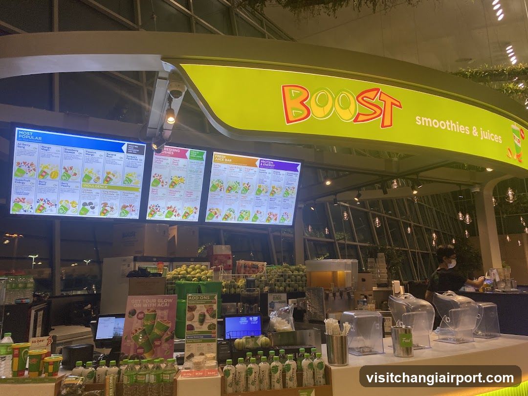 Boost Smoothies & Juices Kiosk