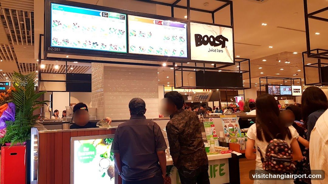 Juice Bar Interior Scene