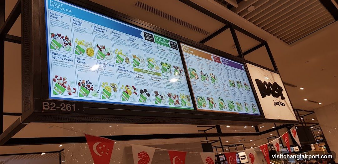 Juice Bar Menu Board