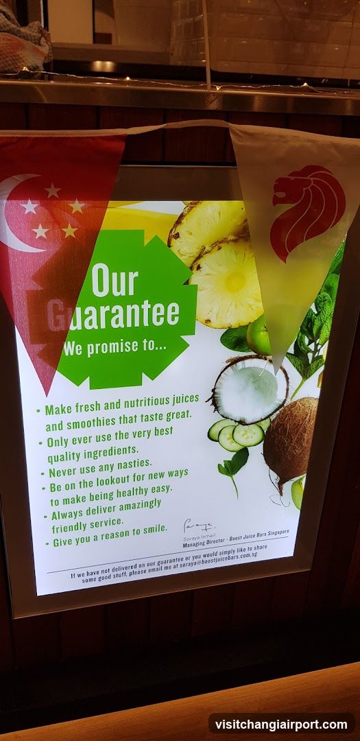 Juice Bar Guarantee Poster