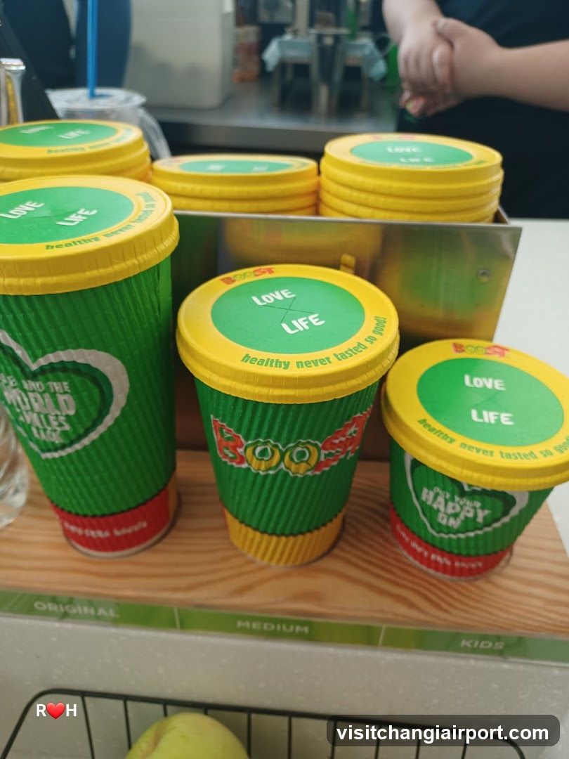 Brewed Coffee Cups Display