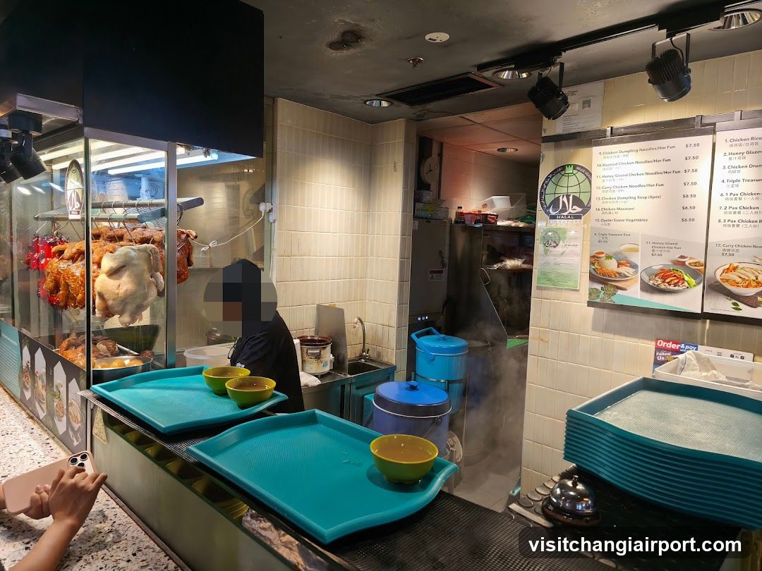 Roast Chicken Stall Interior