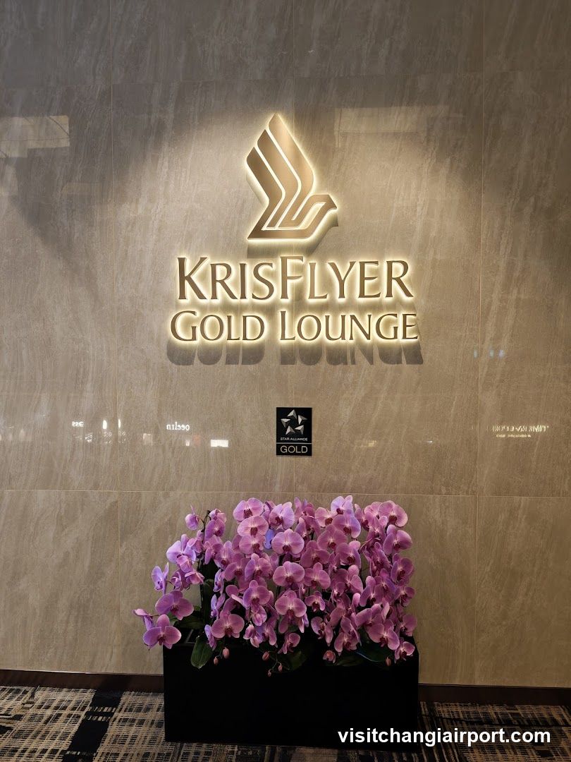 KrisFlyer Gold Lounge Interior