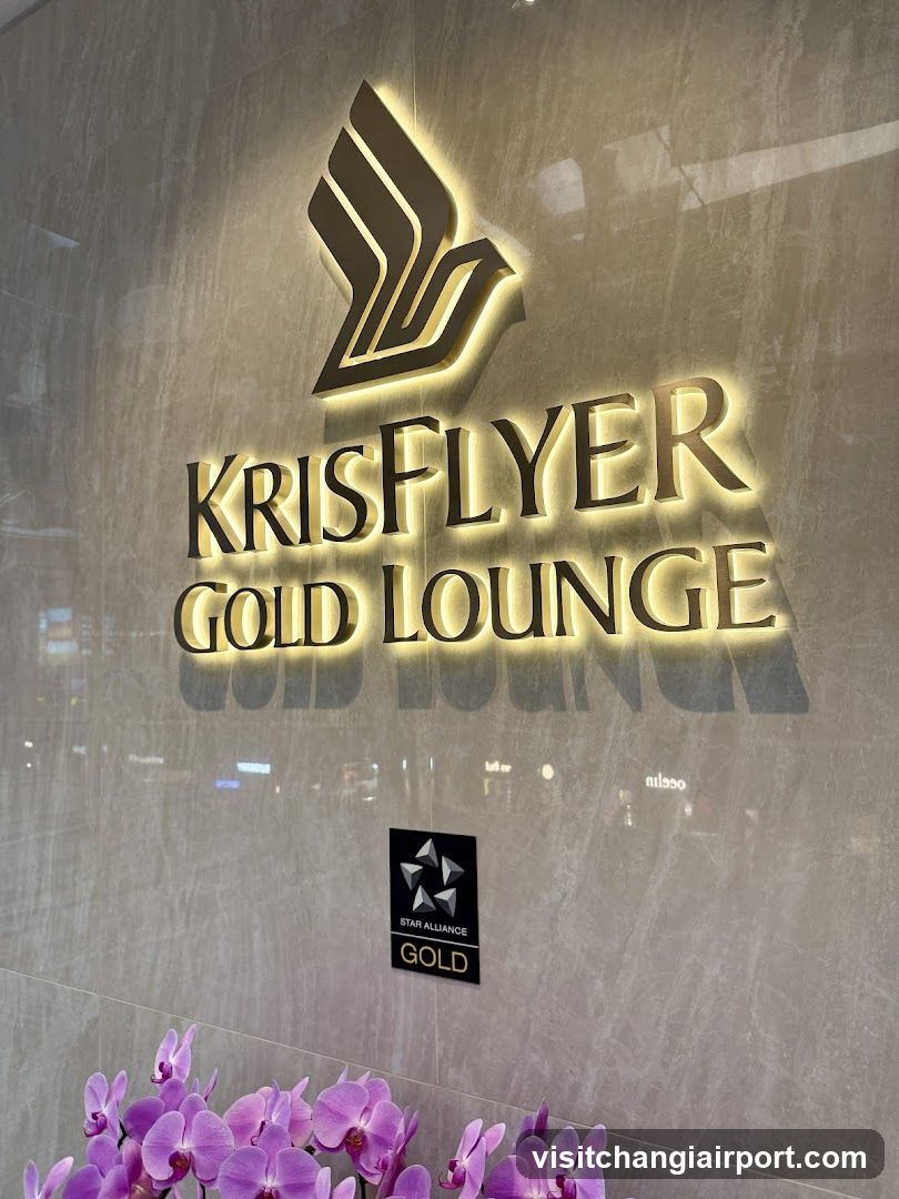 KrisFlyer Gold Lounge - Terminal 3