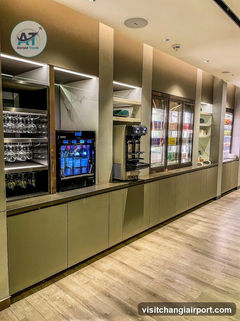 Airport Lounge Bar Area