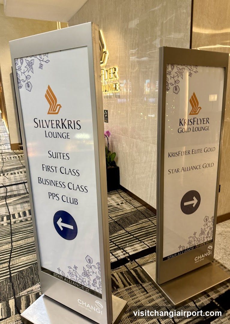 Airport Lounge Signage