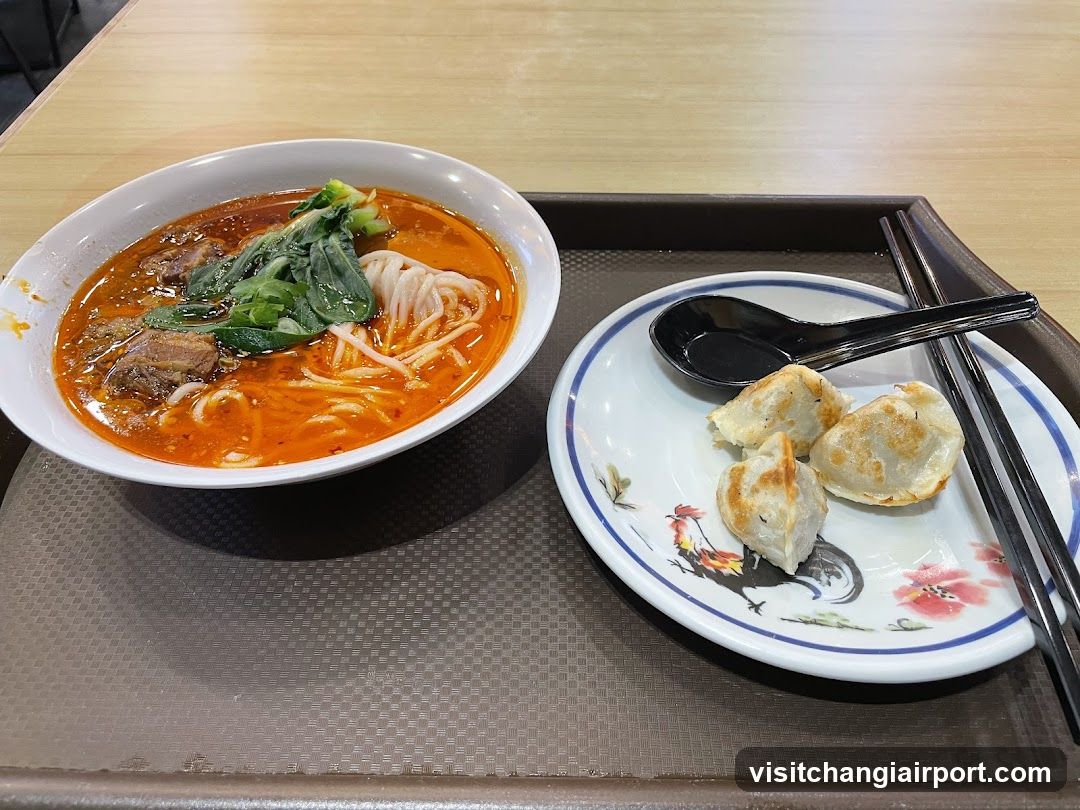Ramen and Dumplings Meal