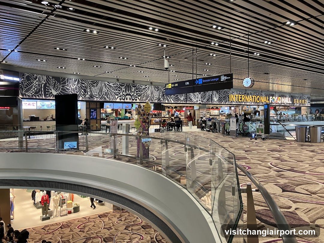Airport Terminal Interior View