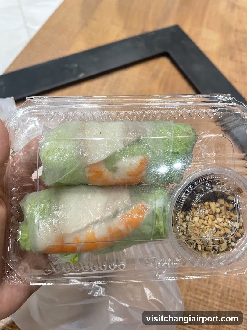 Spring Rolls with Peanut Sauce