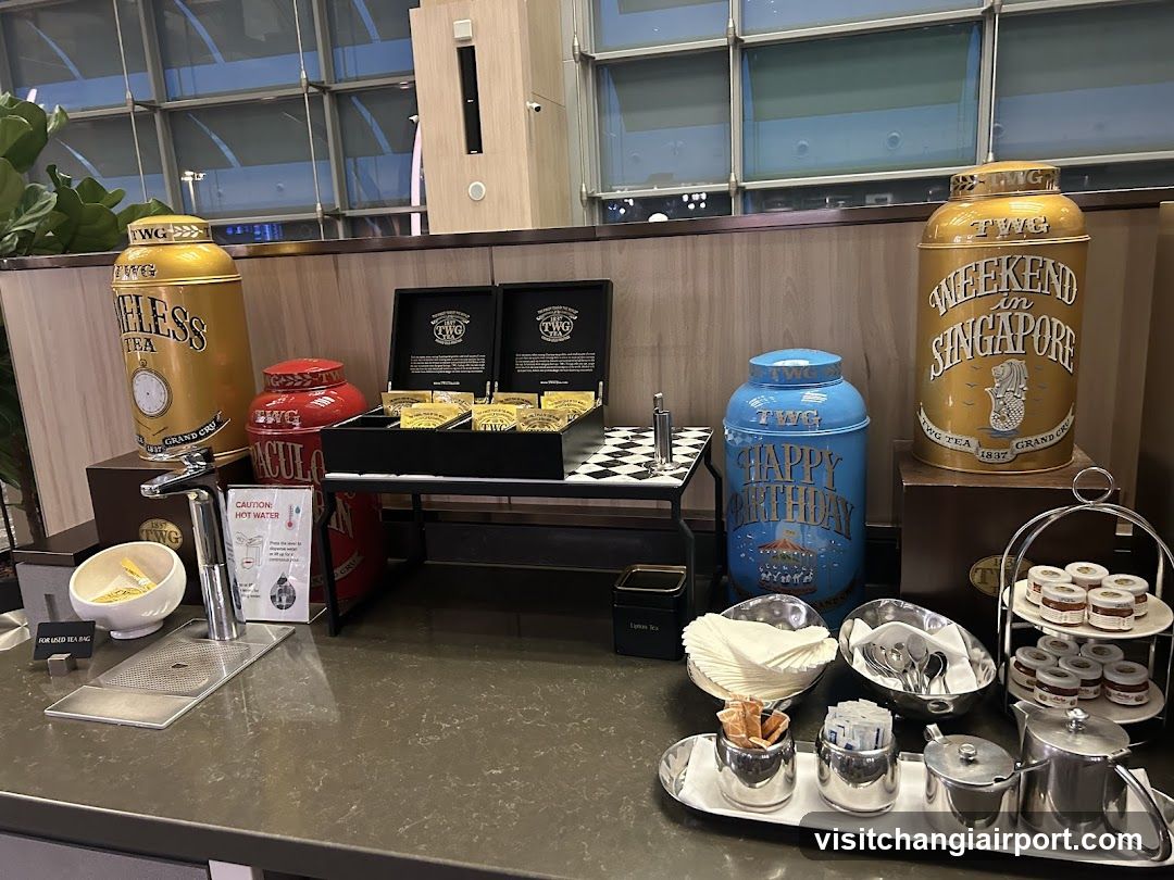 TWG Tea Buffet Station