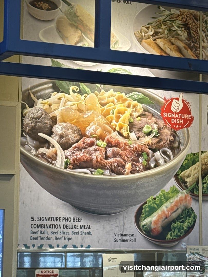Vietnamese Pho Beef Bowl Ad
