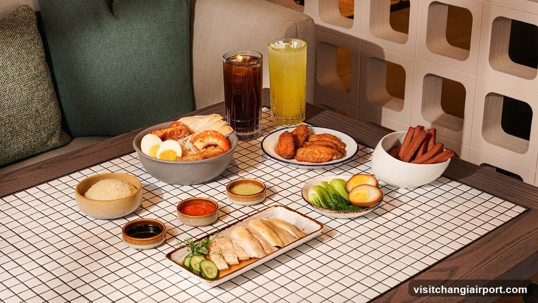 Breakfast Spread on Table