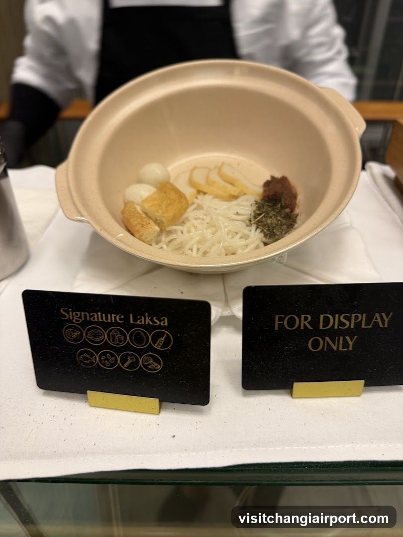 Signature Laksa Display