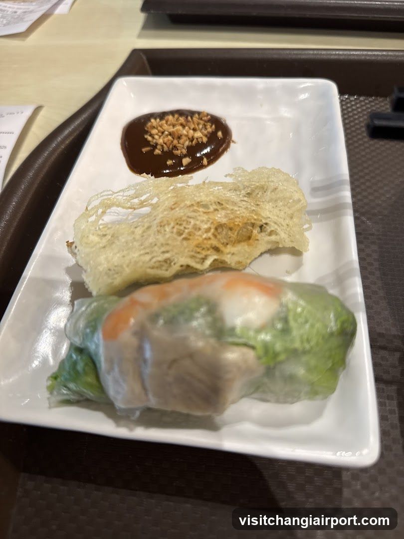 Spring Rolls with Sauce