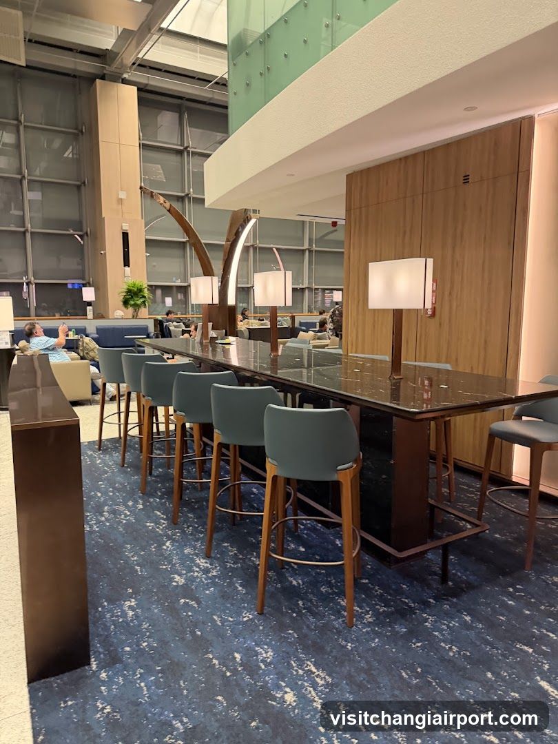 Airport Lounge Interior