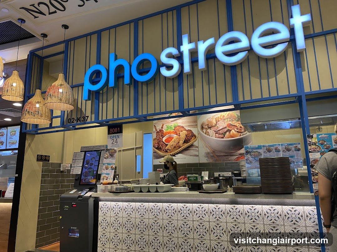 phostreet food stall interior view