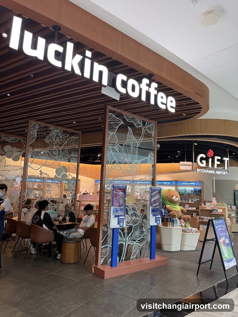Luckin Coffee Interior View