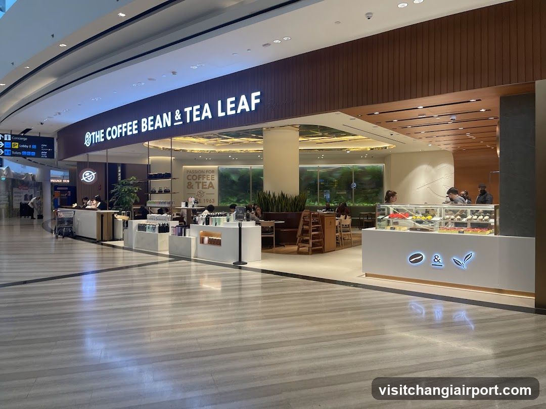 The Coffee Bean & Tea Leaf Interior View