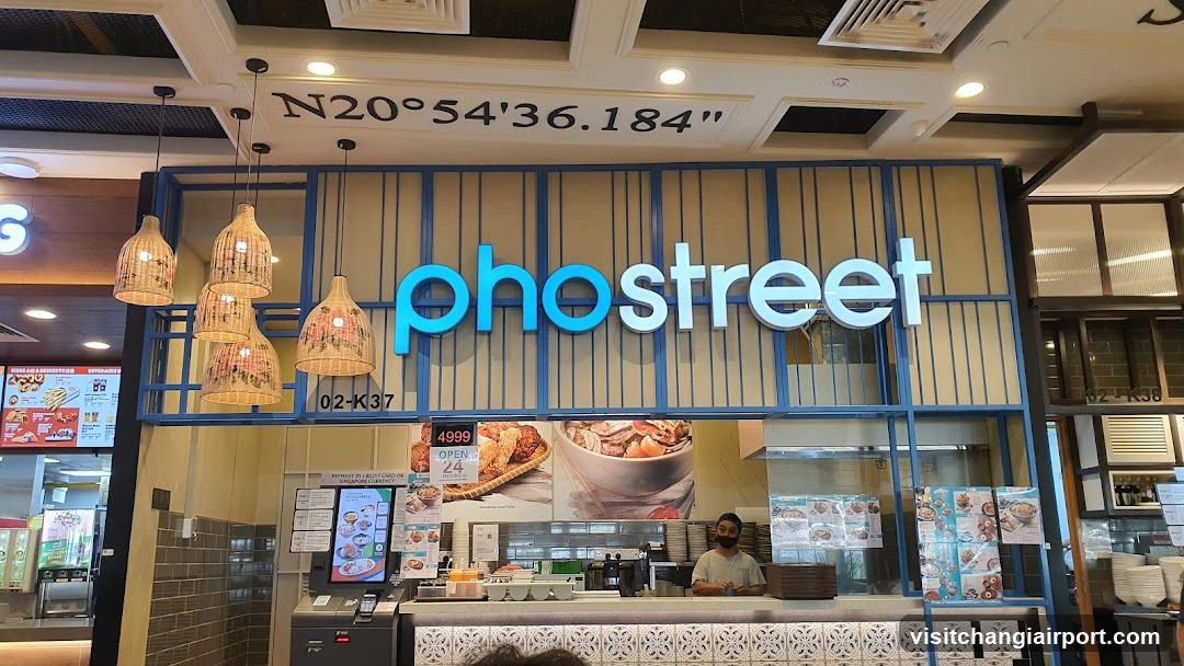 pho street storefront interior view