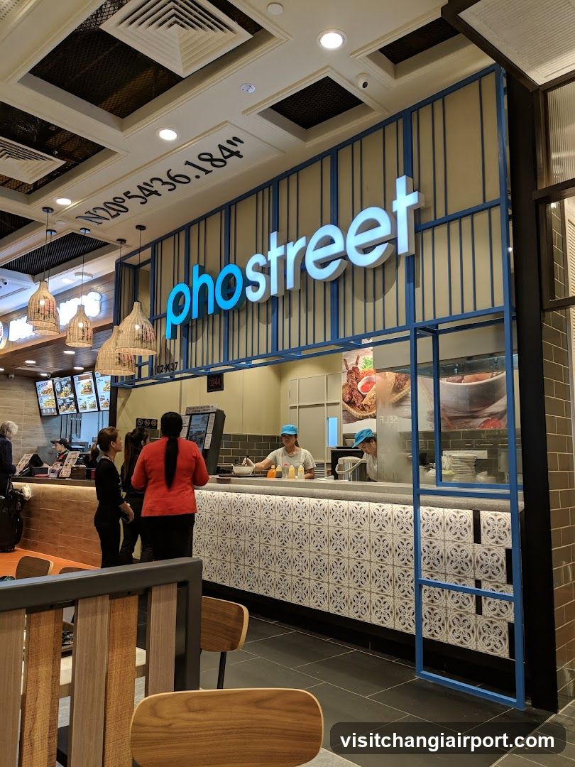 phostreet food stall interior