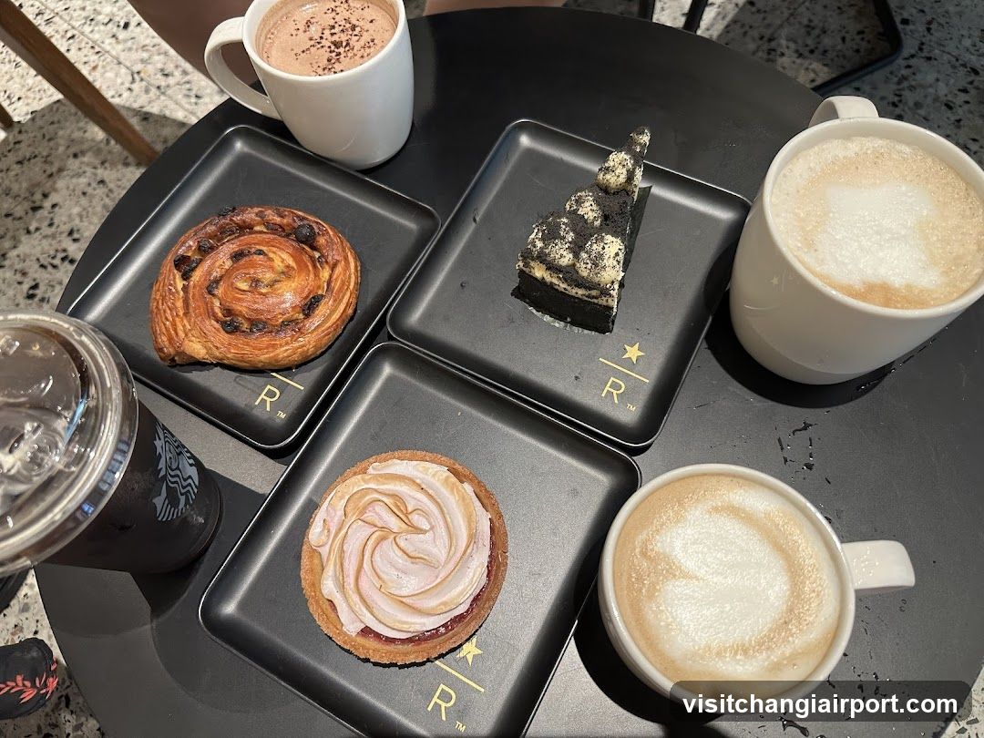 Coffee and Pastry Spread
