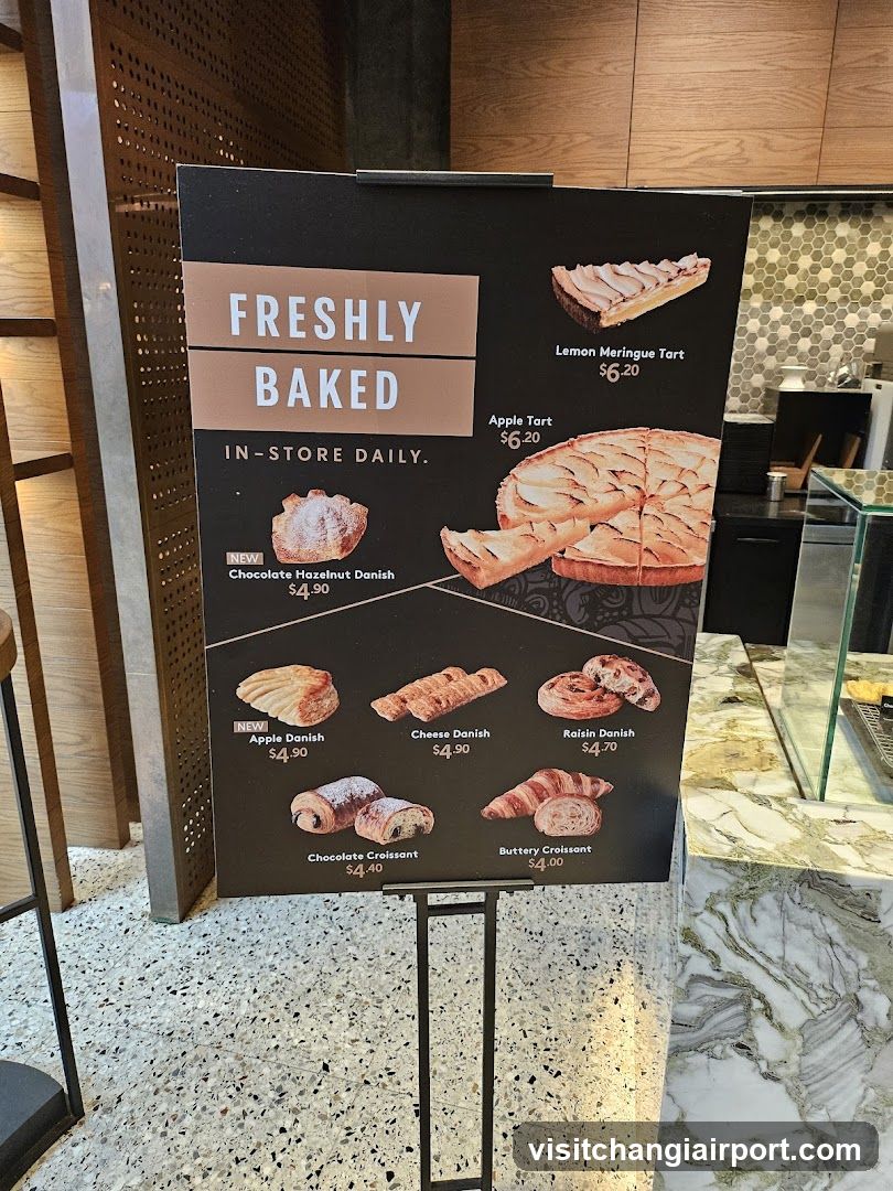 Freshly Baked Menu Board