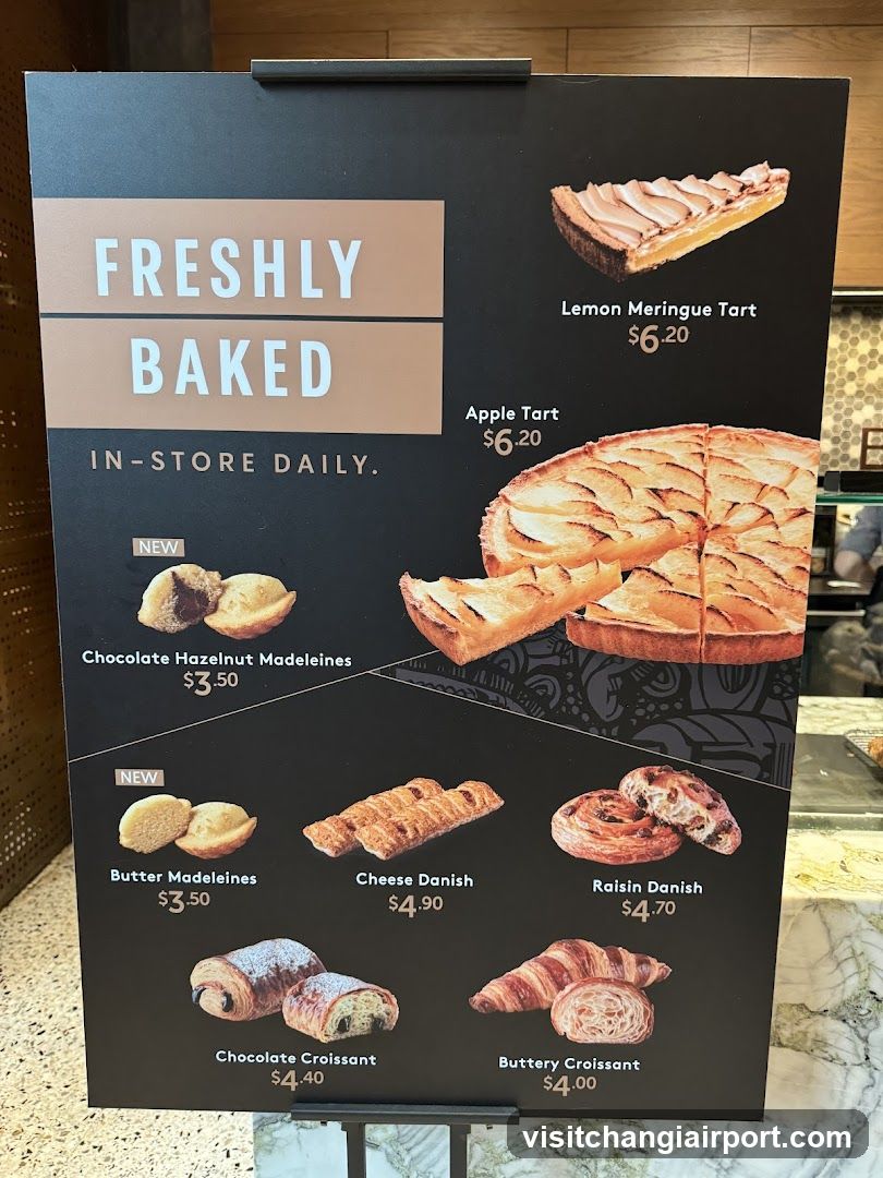 Freshly Baked Menu Board